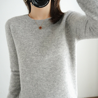 Pure Wool Cashmere Sweater Woman 3